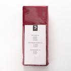 Пододеяльник «Этель» 145×210 см, цвет бордовый, 100% хлопок, мако-сатин, 125 г/м² - Фото 4