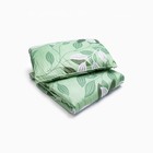 Комплект Дачный: одеяло 1,5сп, синтепон 100 гр/м + подушка 50х70 см, пэ 100% - Фото 1