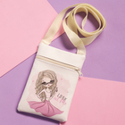 Подарочный набор Look at me: сумка, часы, цвет розовый - Фото 2