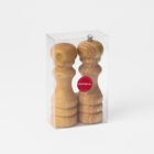 Набор для специй Доляна «Комфорт», 2 предмета: мельница и солонка, бежевый - Фото 12