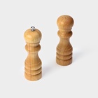 Набор для специй Доляна «Комфорт», 2 предмета: мельница и солонка, бежевый - Фото 15