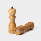 Набор для специй Доляна «Комфорт», 2 предмета: мельница и солонка, бежевый - Фото 16