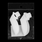 Корректоры - разделители для пальцев ног, с накладкой на косточку большого пальца, 1 разделитель, силиконовые, 7 × 4 см, пара, цвет белый - Фото 7