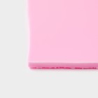 Молд Доляна «Кора дерева», силикон, 10,5×10,3×0,,3 см, цвет розовый - Фото 5