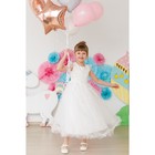 Платье нарядное для девочки MINAKU «Тиана», рост 116 см, цвет белый - Фото 1