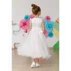 Платье нарядное для девочки MINAKU «Тиана», рост 116 см, цвет белый - Фото 3