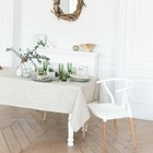 Скатерть Этель «Леони» 140×140 см полулён, 50% хлопок, 50% лён - Фото 1