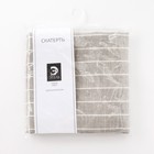 Скатерть Этель «Леони» 140×140 см полулён, 50% хлопок, 50% лён - Фото 4