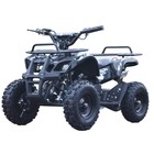 Квадроцикл детский бензиновый MOTAX ATV Mini Grizlik Х-16 Big Wheel (большие колеса), электростартер, пульт родительского контроля, чёрный - Фото 1