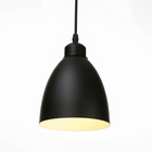 Светильник BayerLux Подвес «Овал» 1×40 Вт E27 черный 14×14×18-98 см - Фото 2