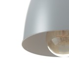 Светильник BayerLux Подвес «Овал» 1×40 Вт E27 серый 14×14×18-98 см - Фото 7