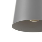 Светильник BayerLux Подвес «Цилиндр» 1×40 Вт E27 серый 13×13×16-96 см - Фото 7