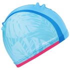 Шапочка для плавания детская ONLYTOP «Тропики», тканевая, обхват 46-52 см - фото 9557958