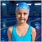 Шапочка для плавания детская ONLYTOP «Единорожка», тканевая, обхват 46-52 см - фото 8457566