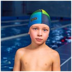 Шапочка для плавания детская ONLYTOP Swim, тканевая, обхват 46-52 см - фото 10010204