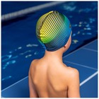 Шапочка для плавания детская ONLYTOP Swim, тканевая, обхват 46-52 см - фото 10010206