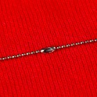 Кулоны «Неразлучники» совушки, цветные в серебре, 45 см - фото 9914897