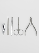 Набор маникюрный, 5 предметов, в футляре, чёрный - Фото 2