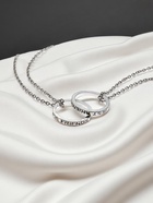 Кулоны парные «Неразлучники» friends forever, кольца, цвет серебро, 45 см - Фото 6