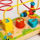 Развивающая игрушка «Лабиринт-сортер» на колесиках - Фото 3