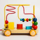 Развивающая игрушка «Лабиринт-сортер» на колесиках - Фото 5