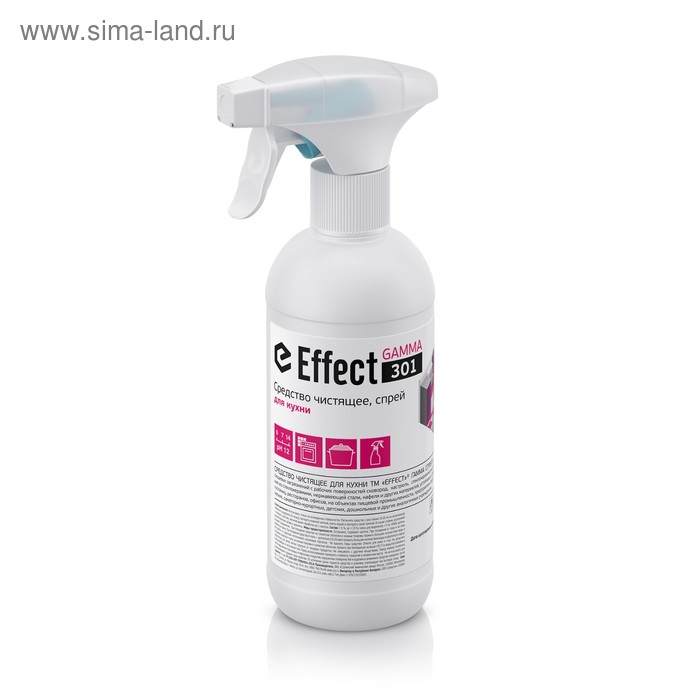 Средство чистящее для кухни Effect Gamma 301 спрей, 0,5л - Фото 1