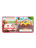 Книжка с мягкими пазлами EVA «Транспорт», 12 стр. - Фото 5