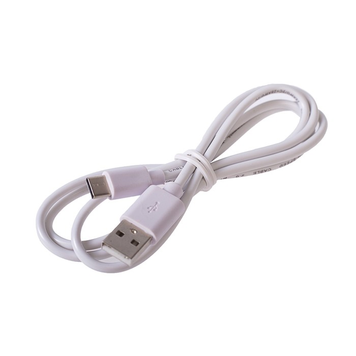 Кабель Belsis BS3216, Type-C - USB, 2 А, 1 м, быстрая зарядка, передача данных, белый - фото 1904087188