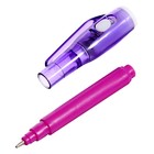 Ручка с чернилами и фонариком «Эврики», цвет МИКС - Фото 4