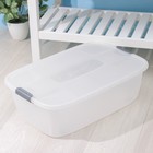 Бокс универсальный, 32 л, 60×40×19 см, на колесиках, МИКС - Фото 2