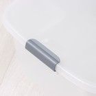 Бокс универсальный, 32 л, 60×40×19 см, на колесиках, МИКС - Фото 3