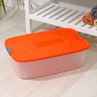 Бокс универсальный, 32 л, 60×40×19 см, на колесиках, МИКС - Фото 7