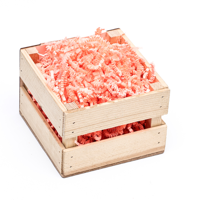 Наполнитель бумажный, розовый неон, 50 г - Фото 1