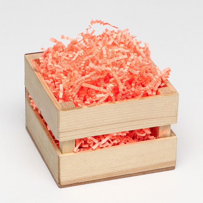 Наполнитель бумажный, розовый неон, 500 г - Фото 1