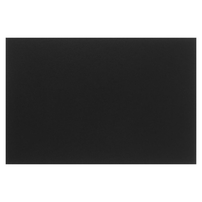 Картон целлюлозный чёрный тонированный, 1.25 мм, 20x30 см, Decoriton, 880 г/м² - Фото 1