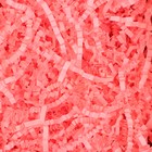 Наполнитель бумажный, розовый неон, 100 г - Фото 2