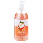 Жидкое крем-мыло Milana "Яблоко и корица", 1 л - Фото 1