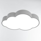 Люстра "Облачко" LED 3 режима 24Вт белый 42х52х8 см - фото 31023041