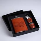 Подарочный набор «Танк» : фляжка 240 мл, 2 стопки, воронка - Фото 6