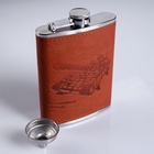 Подарочный набор «Танк» : фляжка 240 мл, 2 стопки, воронка - Фото 4