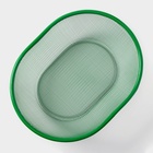 Крышка - сито Доляна «2 в 1», 26×20 см, зелёная - Фото 3