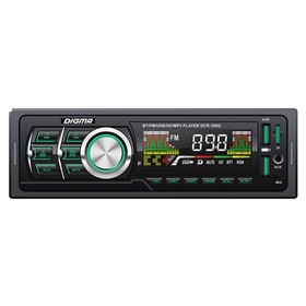 Автомагнитола Digma DCR-350G, 1DIN, 4 х 45 Вт, Bluetooth, USBx2, AUX, SD 4308619