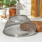 Сито для просеивания Доляна «Универсал», d=28 см, нержавеющая сталь, серебристое - Фото 2