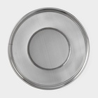 Сито для просеивания Доляна «Универсал», d=25 см, нержавеющая сталь, серебристое - Фото 3