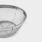 Сито для просеивания Доляна «Универсал», d=21.5 см, серебристое - Фото 4