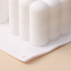 Форма для муссовых десертов и выпечки KONFINETTA «Рафаэль», силикон, 29,7×17,5×5,7 см, 6 ячеек (6,2×6,2 см), цвет белый - фото 8458221