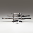 Макет оружия «Сувенирные катаны на подставке 3в1. Серый леопард», подарочный набор, ножны кожзам, 47 см; 70 см; 89 см - Фото 3