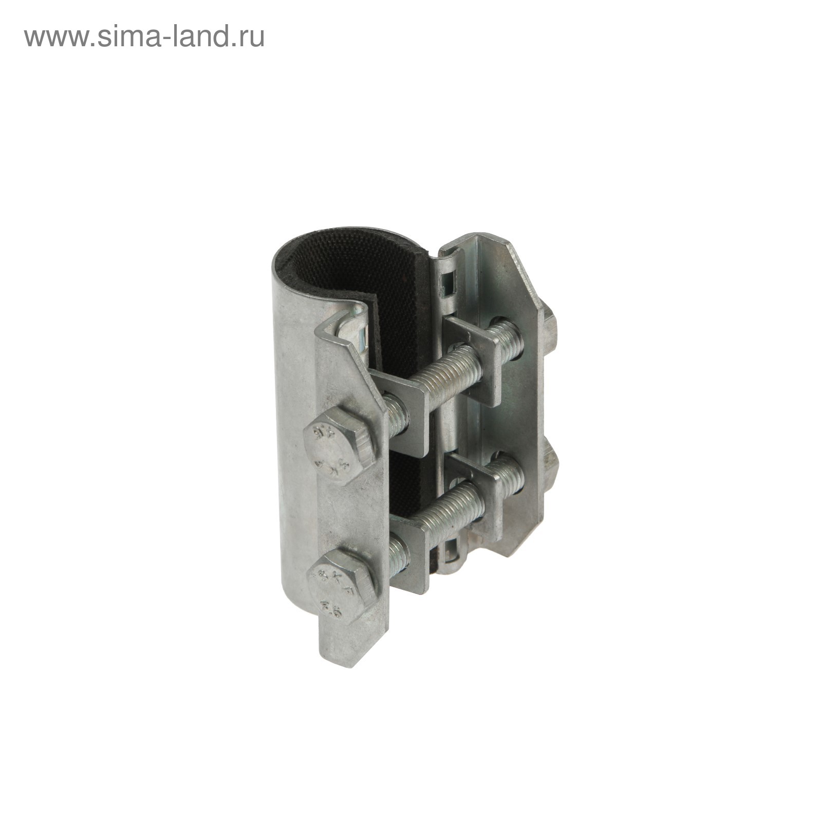 Хомут ремонтный, 1/2", длина 70 мм, оцинкованный (4294654) - Купить по ...