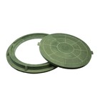 Люк полимерный, легкий, 30 кН, нагрузка до 3 т, зеленый - Фото 3