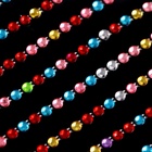 Стразы для декора, на клеевой основе, 7.5×16 см, d=2 мм, разноцветные - Фото 3